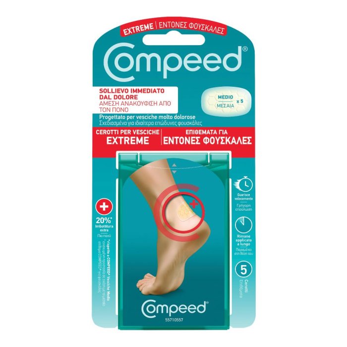Compeed Cerotti Per Vesciche Extreme 5 pezzi  