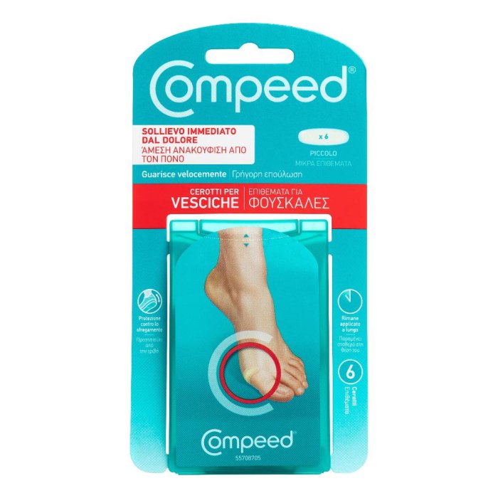  Compeed cerotto per vesciche piccolo 6 pezzi