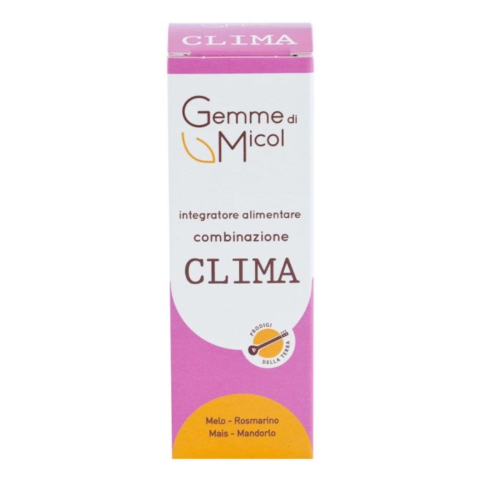 Gemme di Micol Clima Gocce Orali 30 millilitri Integratore Naturale Gemmoterapico per Donna in Menopausa