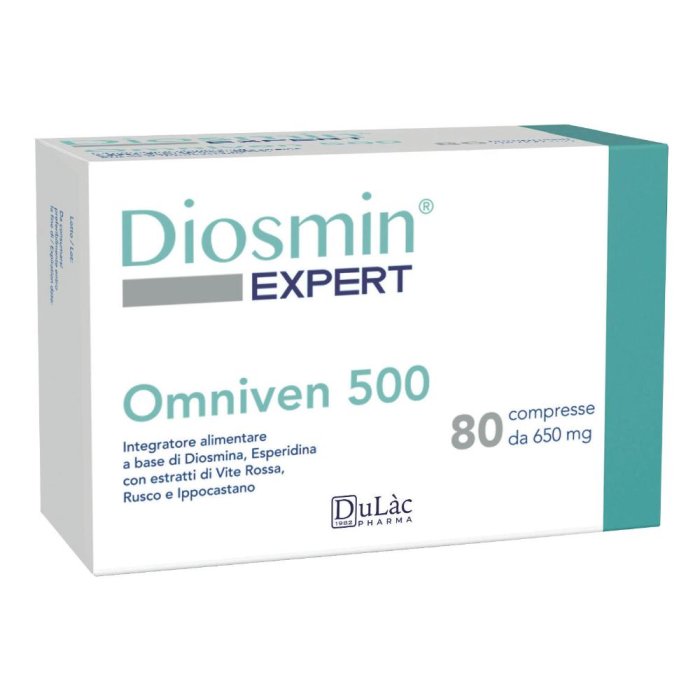 Diosmin Ex Omniven 500 80 compresse integratore per circolazione venosa