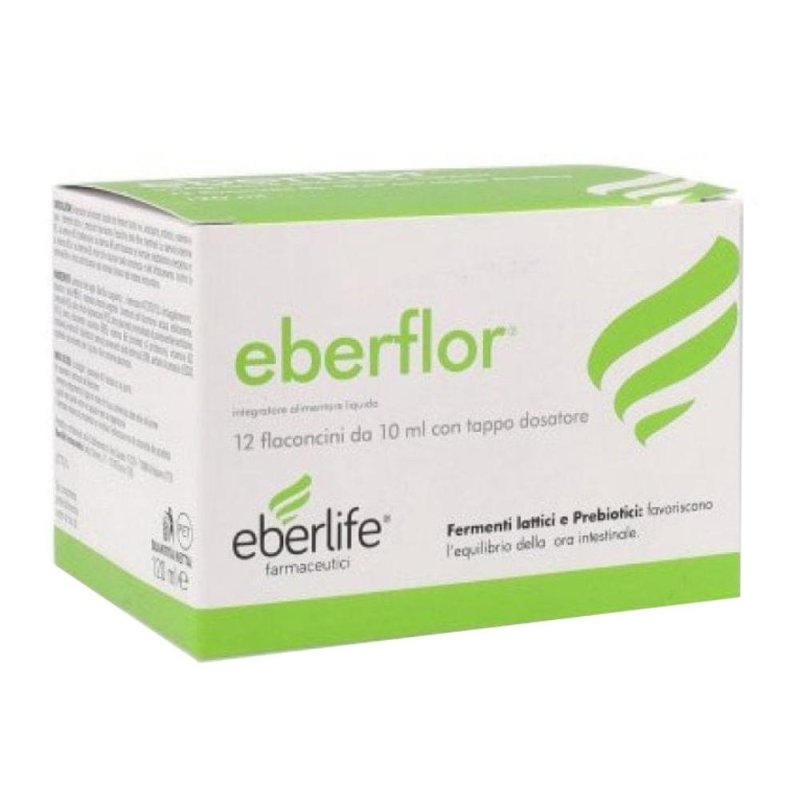 Eberlife Farmaceutici Eberflor 12 Flaconcini Da 10 Ml