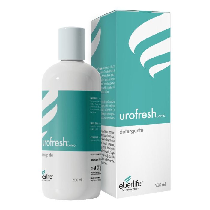 Urofresh Uomo - Detergente Intimo Antibatterico, Lenitivo e Idratante - 500 ml