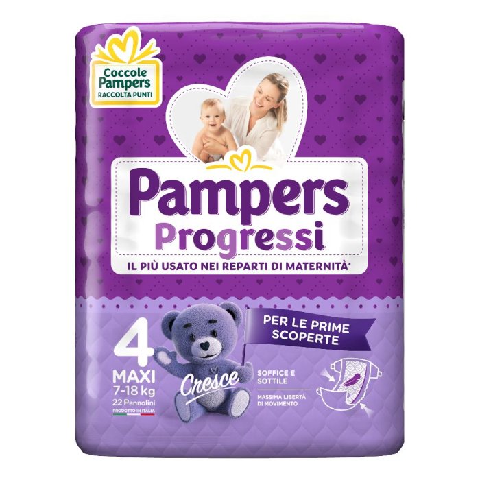 PAMPERS PREM.PROG Maxi 22pz