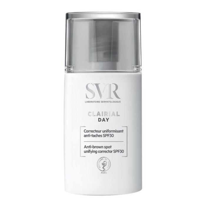 Clairial Day crema viso giorno antimacchie illuminante con fattore di protezione solare 30 flacone da 30 millilitri