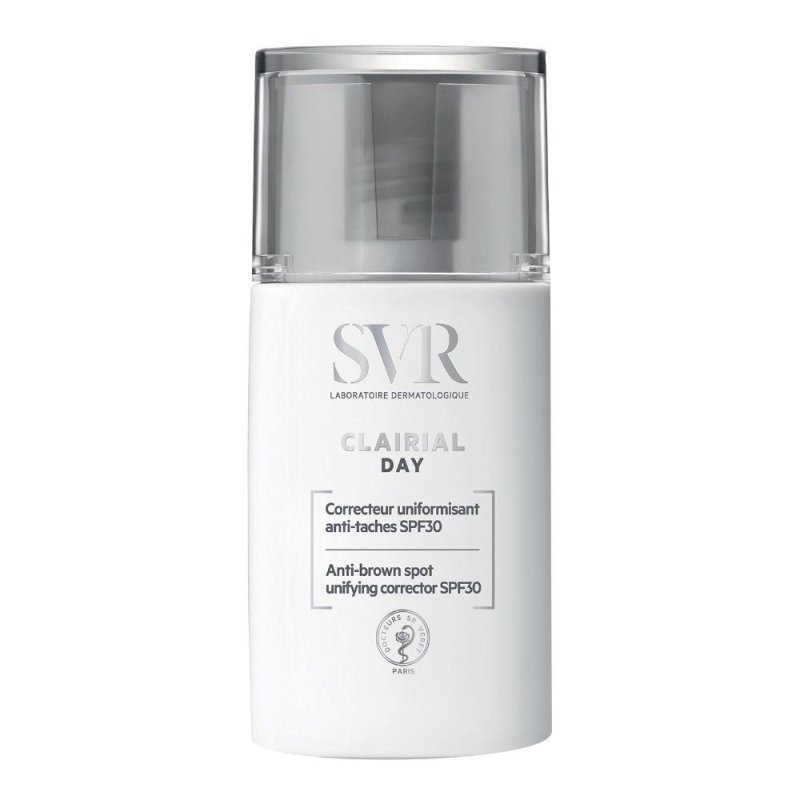 Clairial Day crema viso giorno antimacchie illuminante con fattore di protezione solare 30 flacone da 30 millilitri