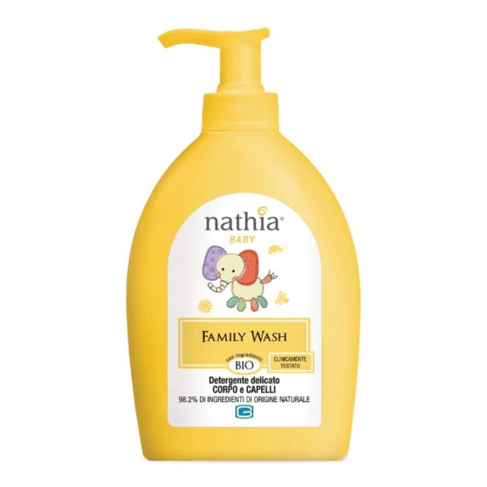 Nathia Family Wash 490 ml cabas - detergente corpo e mani per tutta la famiglia
