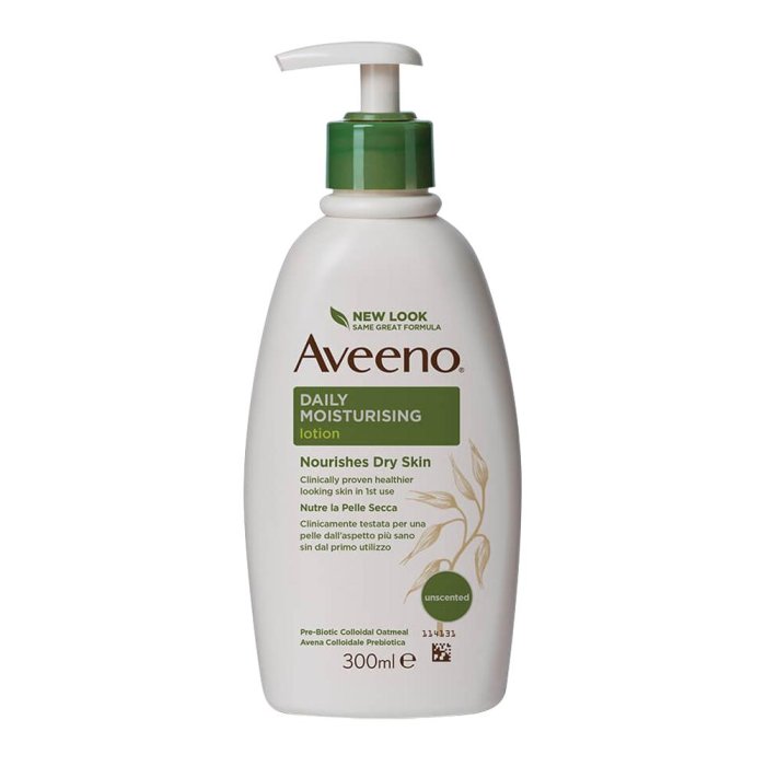 Aveeno Lenitivo Idratante Crema Corpo Nutriente Lenitiva Pelli Sensibili 300 ml
