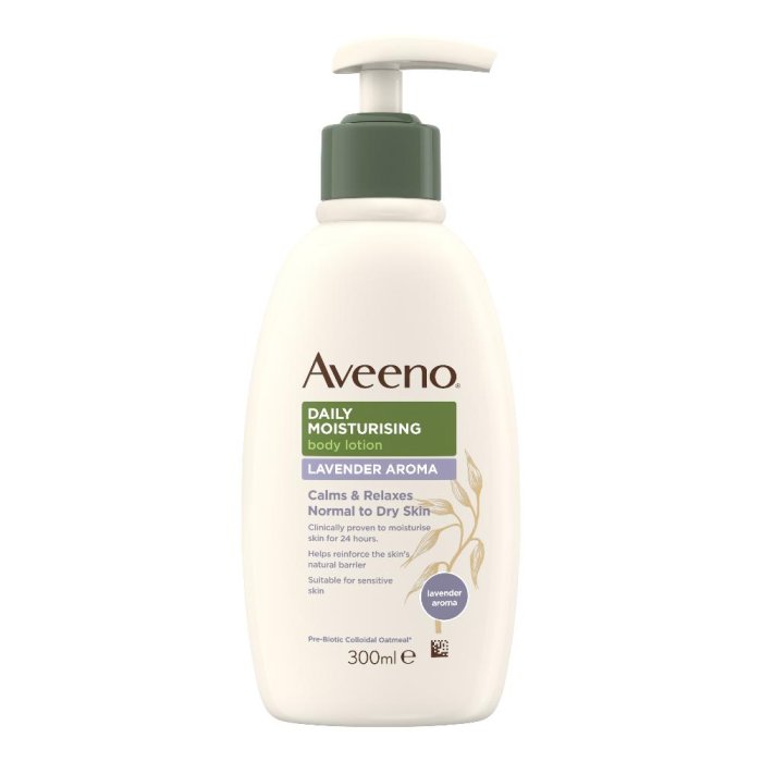 Aveeno Lenitivo Idratante Daily Crema Idratante Corpo Lavanda Nutriente Pelli Normali 300 ml