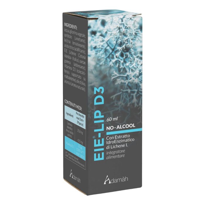 Eie Lip D Gocce 60 ml Integratore di Vitamina D Liposomiale ad Alta Biodisponibilità