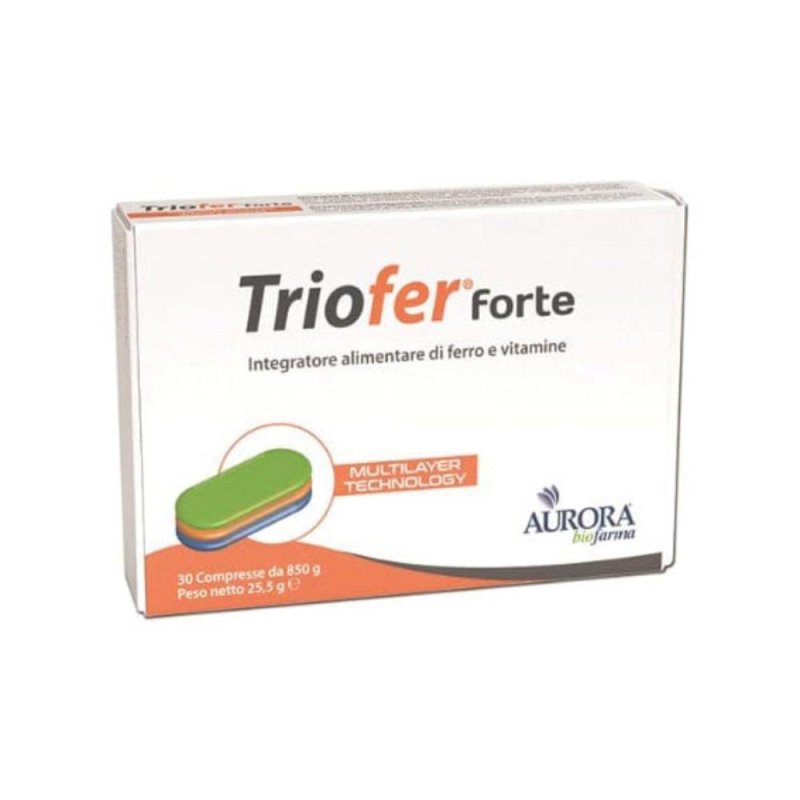 Triofer Forte Integratore Alimentare - 30 Compresse da 850 mg