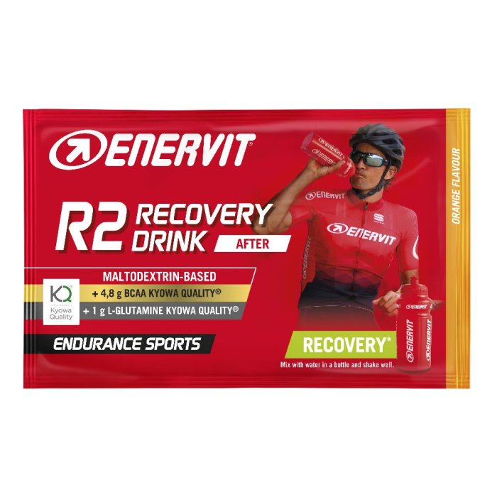Enervit R2 Recovery Drink arancia– Integratore Energetico Post-Allenamento (50g)