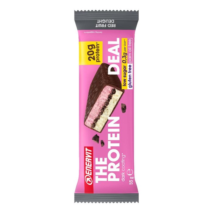 Enervit The Protein Deal - Red Fruit Barretta Proteica 55g