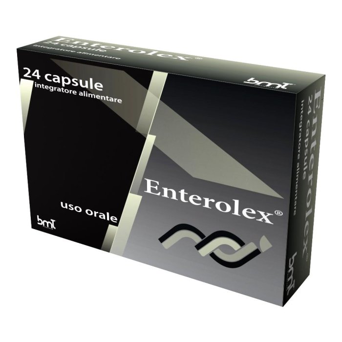 Enterolex 24 Capsule Integratore per Equilibrio della Flora Intestinale e Benessere Gastrointestinale