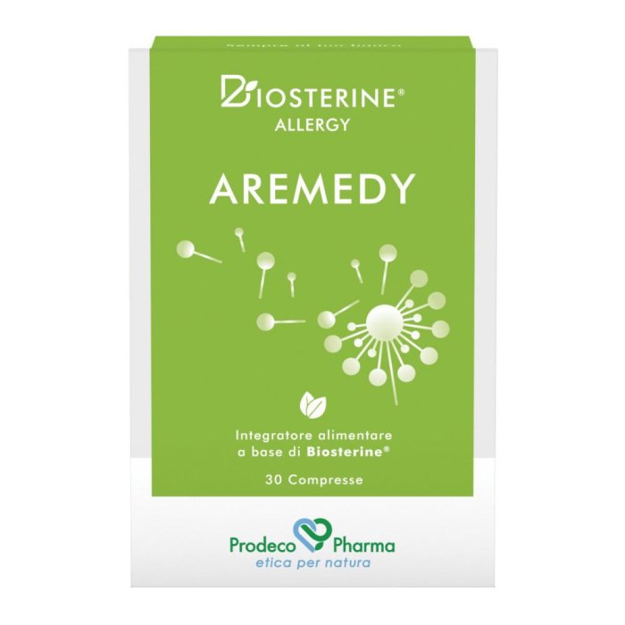Biosterine Allergy A-REM 30 Compresse Integratore Naturale per Allergie Stagionali Difese Immunitarie e Benessere Respiratorio