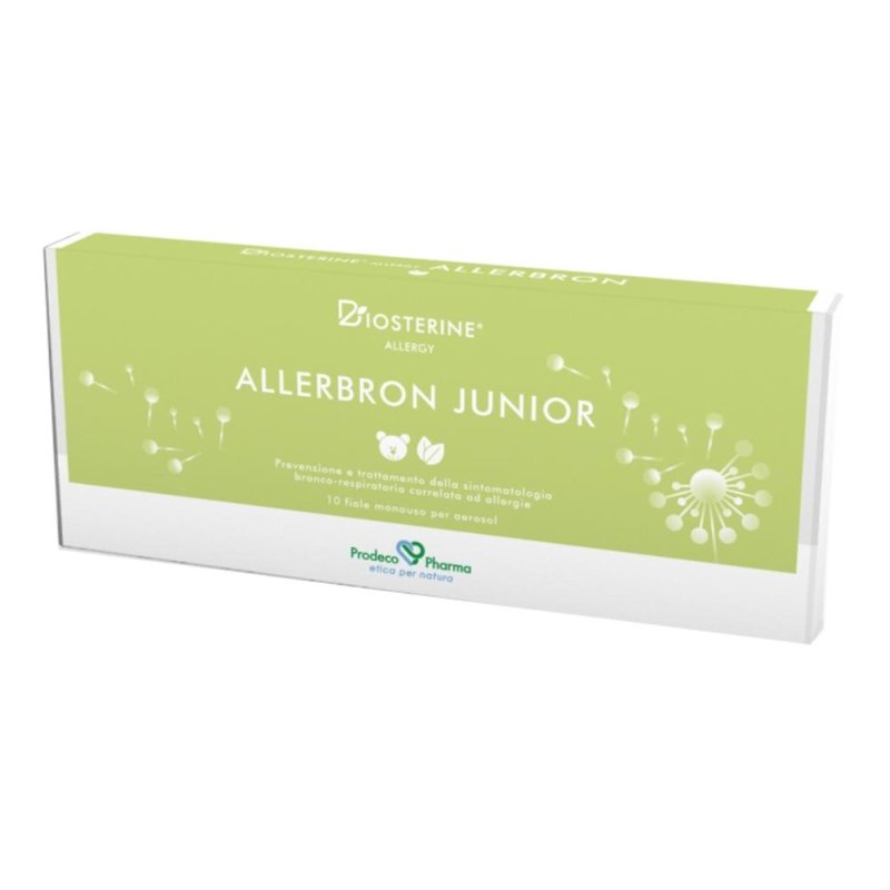 Allergy Allerbron Biosterine Junior - integratore per benessere delle vie respiratorie in caso di allergie