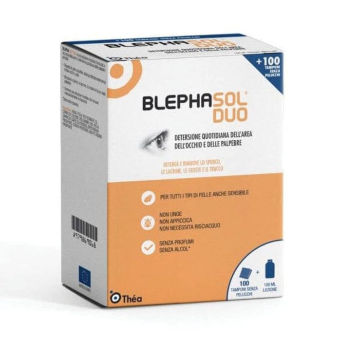 Thea Farma Blephasol Duo Soluzione Micellare Palpebre + Garze