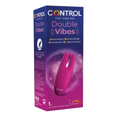 Control Toys Double Vibes Vibratore Stimolatore Clitorideo con Vibrazione Control Toys Double Vibes Vibratore Stimolatore Clitorideo con Vibrazione