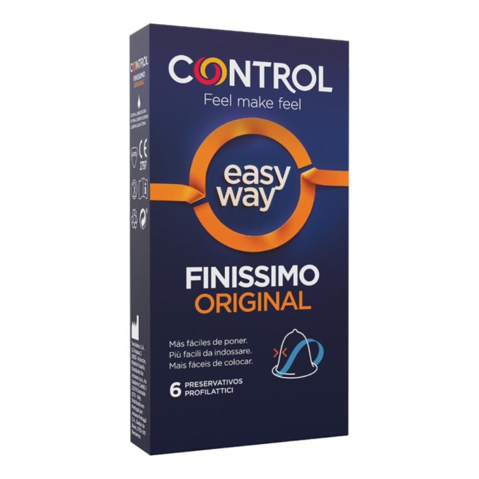 Control Easy Way - Finissimo Original Profilattico 6 Profilattici