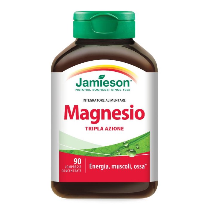 Jamieson Magnesio Tripla Azione Integratore 90 compresse