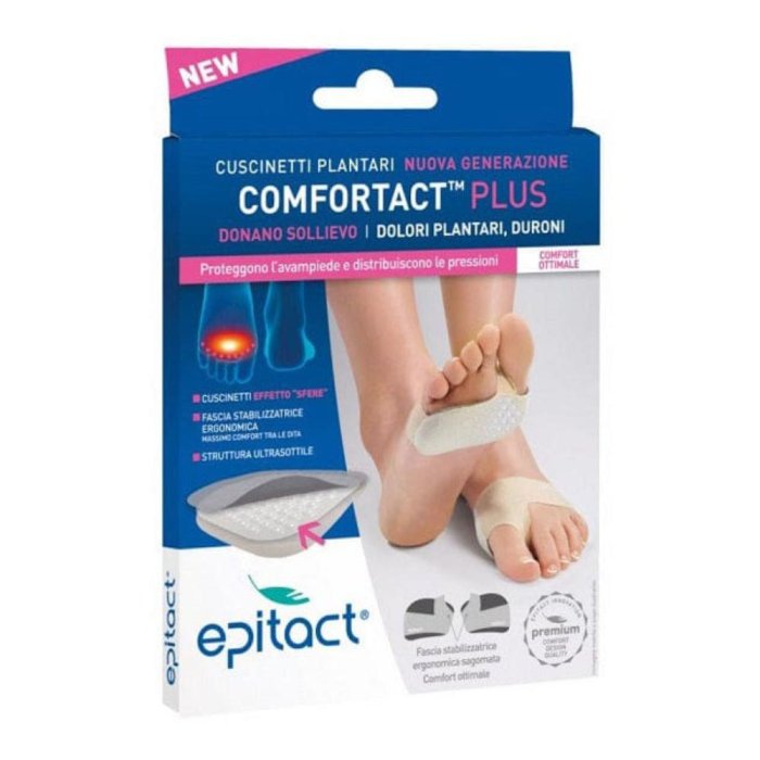 Epitact Cuscinetti Plantari Comfortact Plus Sollievo Dolori Plantari Taglia S