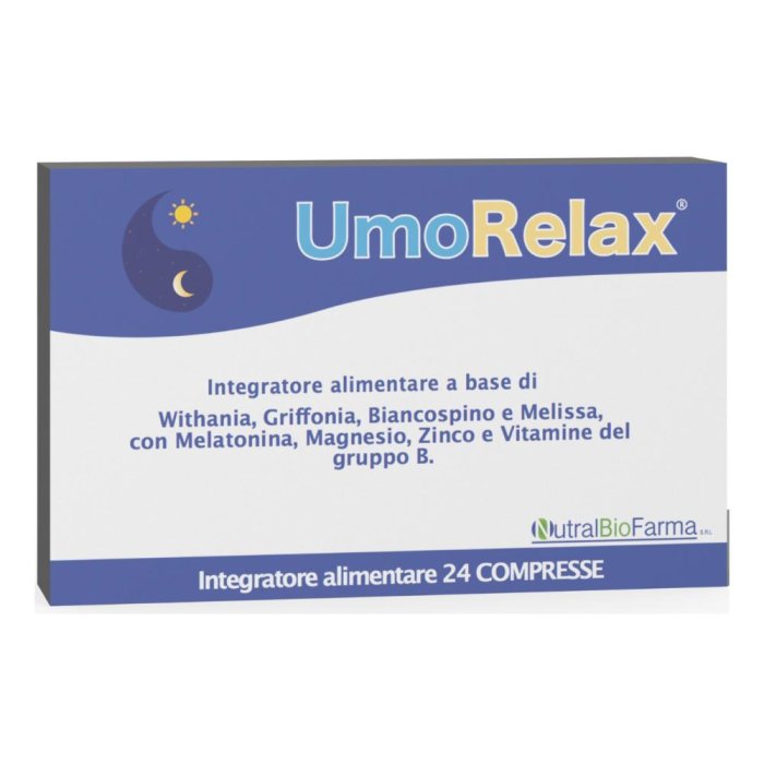 Umorelax Integratore per Umore Sereno e Rilassamento 24 Compresse