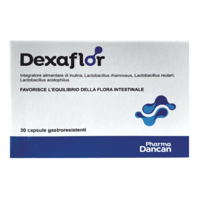 Dexaflor Integratore Alimentare 30 Capsule per Flora Intestinale e Benessere Digestivo