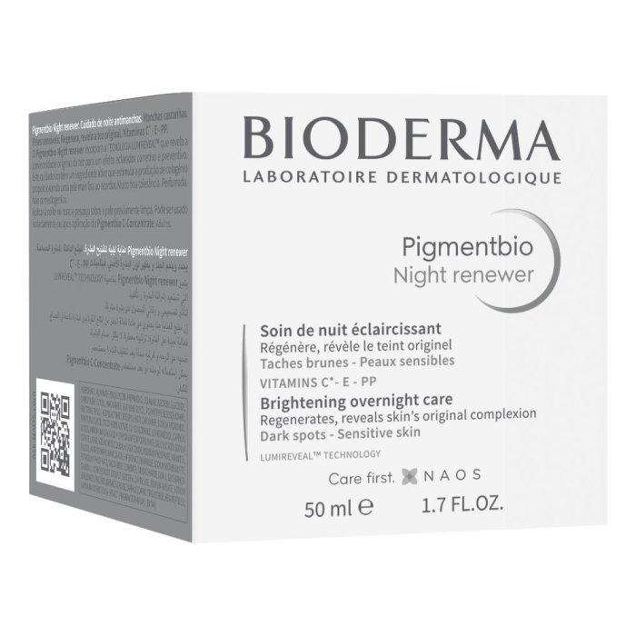 Bioderma Pigmentbio - Night Renewer Crema Viso Notte Anti-Macchie 50 ml