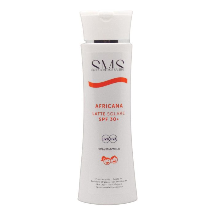 Morelia Africana - Latte Solare SPF30+ Bambini con Antimicotico 200 ml