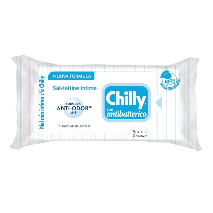 Chilly Salviettine Pocket Antibatteriche Formula Attiva pH5 12 Salviette