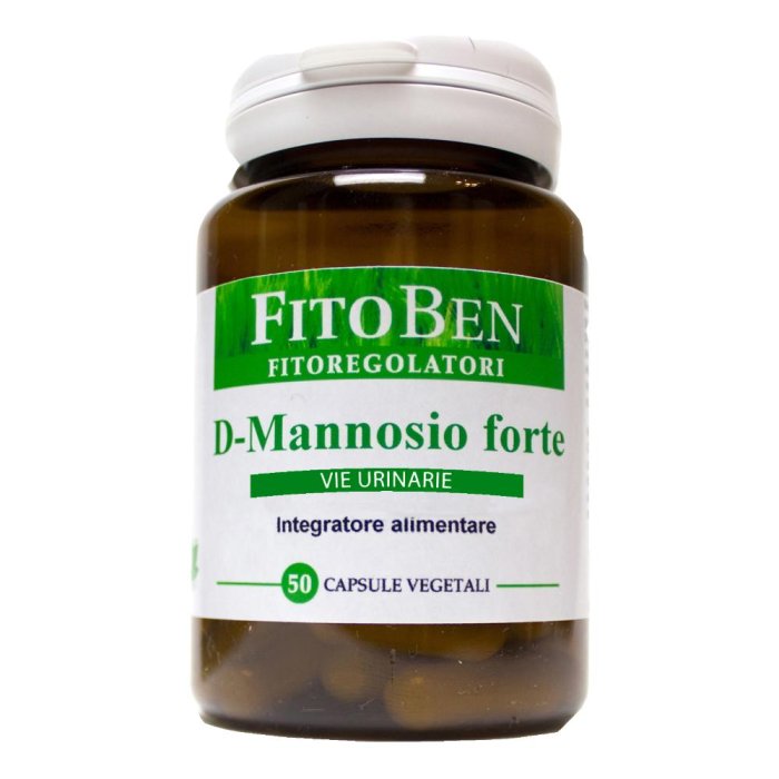 D-Mannosio Forte capsule veg 50 capsule - integratore di D-mannosio per vie urinarie