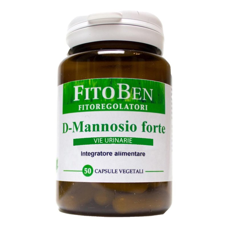 D-Mannosio Forte capsule veg 50 capsule - integratore di D-mannosio per vie urinarie