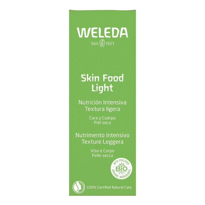 Weleda Skin Food Light Crema Idratante Viso e Corpo 30 ml per Pelle Secca e Sensibile