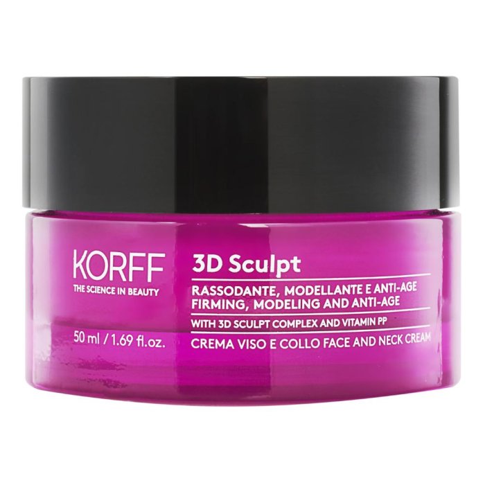 Korff 3D Sculpt - Crema Viso e Collo Rassodante Modellante e Anti-Age 50 ml