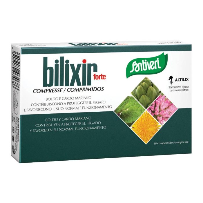Bilixir Forte 40 Compresse Integratore Alimentare per Fegato e Digestione con Altil STV