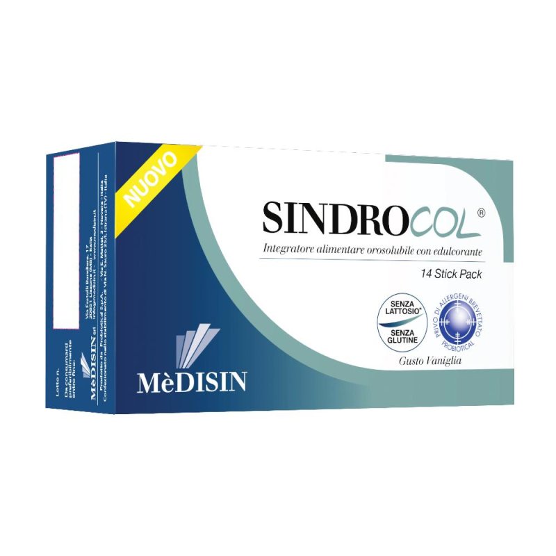  Sindrocol Integratore per il benessere intestinale 14 Stick Pack