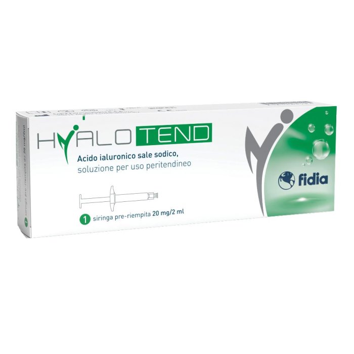 Fidia Hyalotend Siringa Pre-rempita Acido Ialuronico Sale Sodico 20 mg/2ml uso Peritendineo 1 siringa