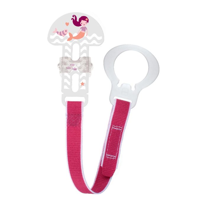 MAM Porta Succhietto Clip & Cover per Bambina – Clip Portaciuccio Igienica con Cappuccio Protettivo