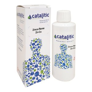 Concime liquido Catalitic zinco e rame 250 millilitri per piante – nutrimento fogliare the ideal mix and supporto antistress