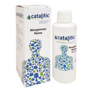 Catalitic Manganese e Rame 250 millilitri concime liquido concentrato per piante orto e giardino