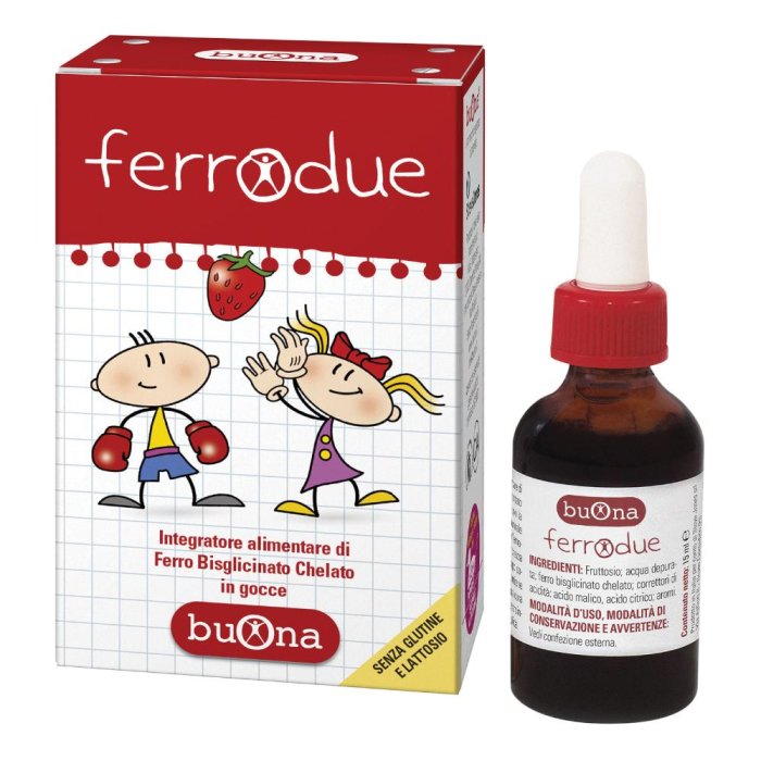 Buona Ferrodue Integratore Alimentare in Gocce 15ml