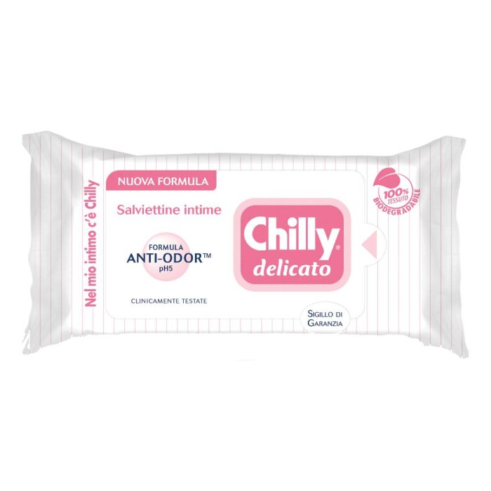 Chilly Salviettine Pocket Formula Delicata Sensitive pH5 12 Salviette