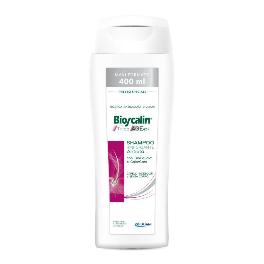 Giuliani Bioscalin Tricoage45+ Shampoo Maxi Size 400 Ml Giuliani Bioscalin Tricoage45+ Shampoo Maxi Size 400 Ml