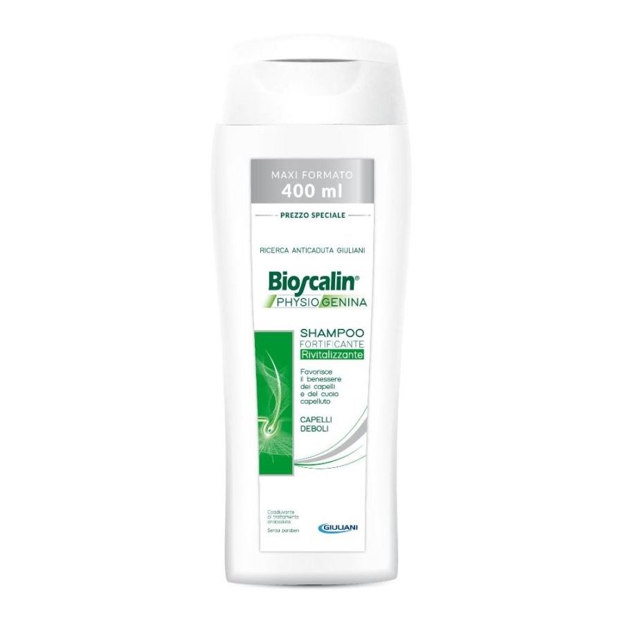 Giuliani Bioscalin Physiogenina Shampoo Rivitalizzante Maxi Size 400 Ml Giuliani Bioscalin Physiogenina Shampoo Rivitalizzante Maxi Size 400 Ml