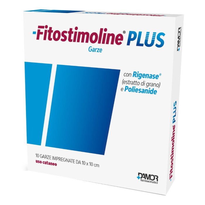 Fitostimoline Plus Garze monodose 10 pezzi