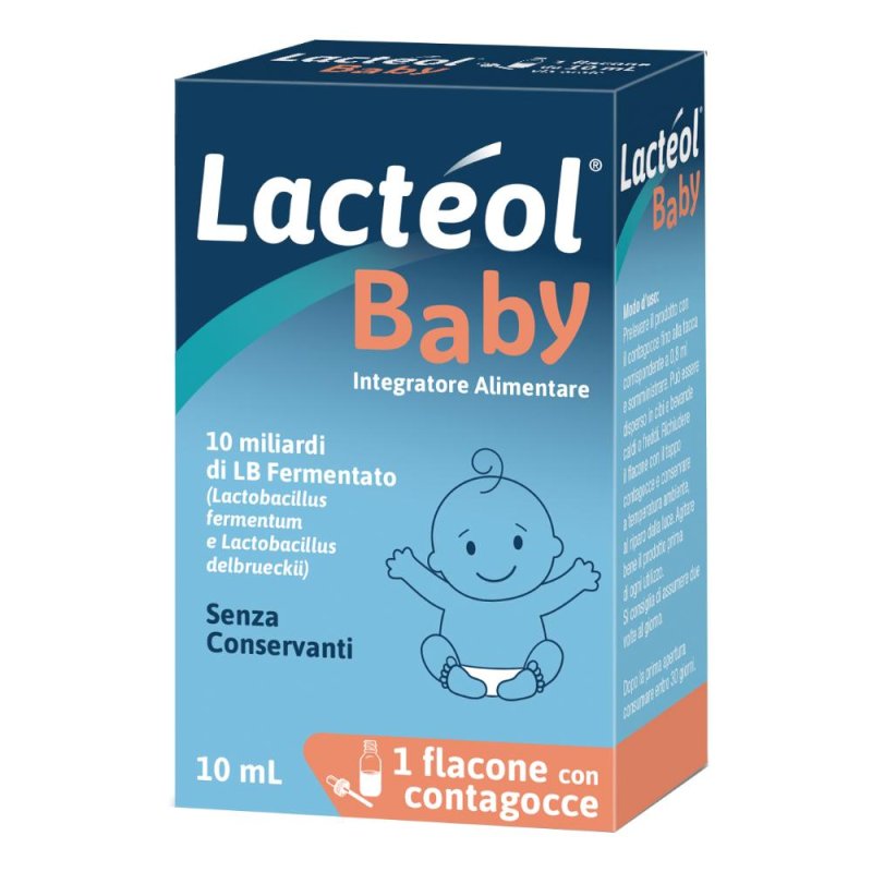 Bruschettini Lacteol Baby Integratore Alimentare 10 ml