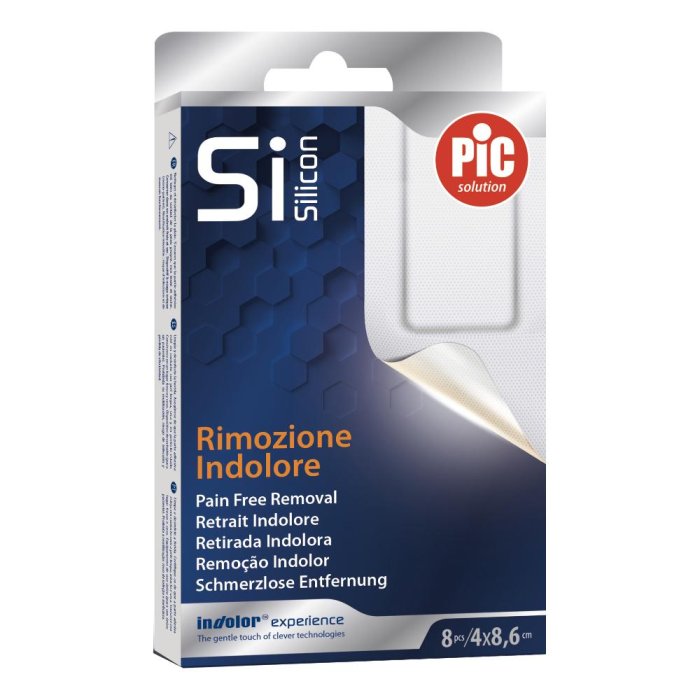 PikDare Pic Artsana Specialista delle Iniezioni e delle Medicazioni Cerotto Si Silicone 40 x 86 8 pz