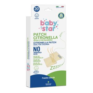 Baby Star Patch Cerotti Alla Citronella 30 Cerotti