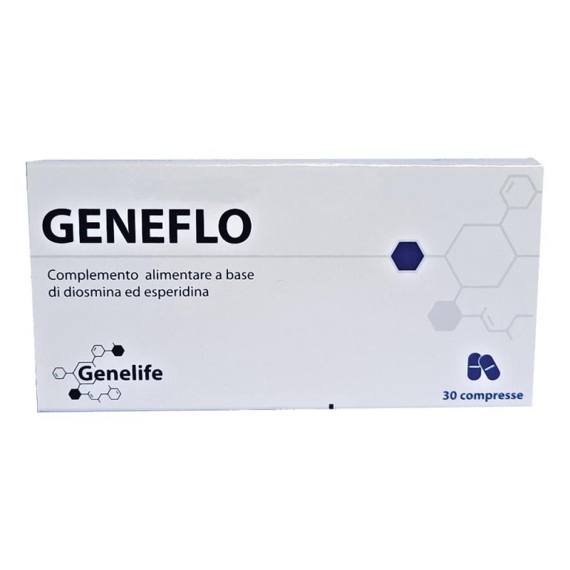 Genelife Integratori e Supplementi Geneflow Integratore Alimentare 30 Compresse