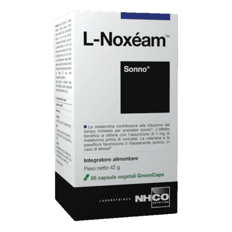 Laboratoires NHCO L-Noxeam Integratore a base di Melatonina 56 Capsule