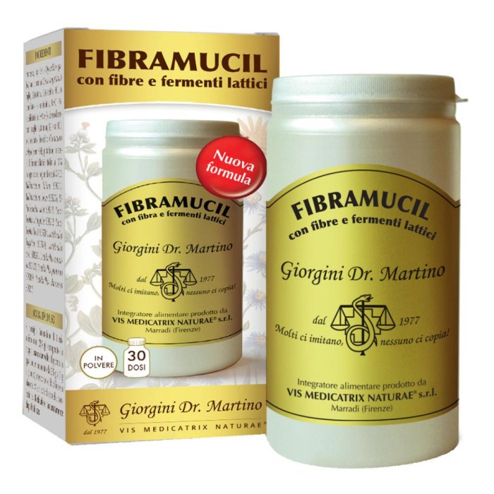 Dr.giorgini Ser-vis Fibramucil Con Fibre E Fermenti Lattici Polvere 120 G